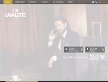 Tablet Screenshot of lavaletteclub.com